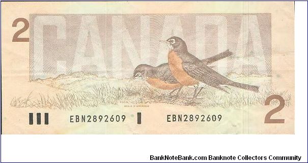 Banknote from Canada year 1986