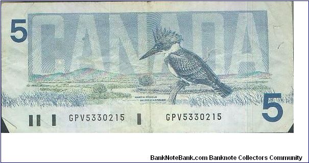 Banknote from Canada year 1986