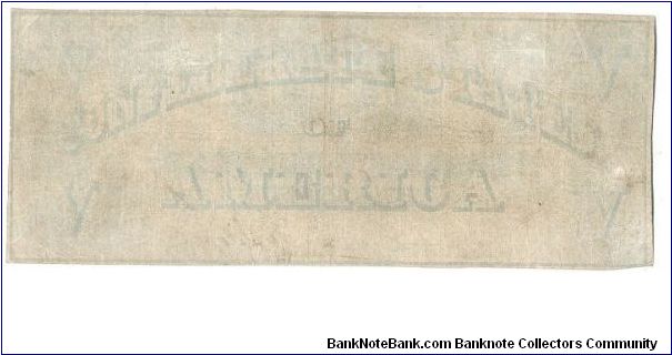 Banknote from USA year 1861