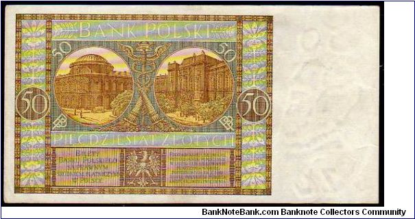 Banknote from Poland year 1929