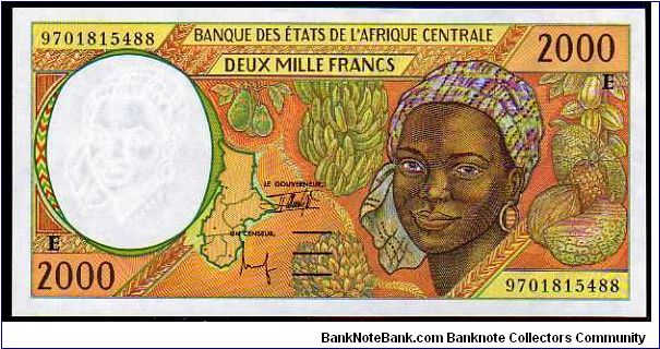 *CENTRAL AFRICAN STATES*
__

2000 Francs__
pk# 203Ea
__
Country Code -E- Banknote