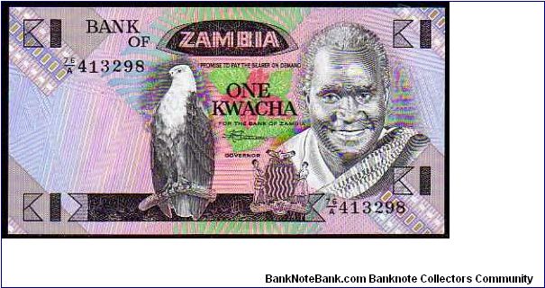 1 Kwacha

Pk 23a Banknote