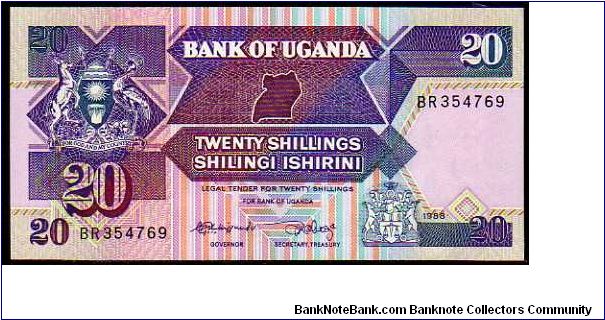 20 Shillings-Shilingi

Pk 29a Banknote