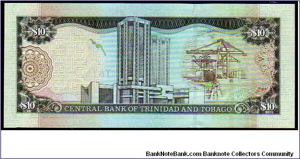 Banknote from Trinidad and Tobago year 2002