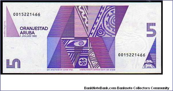 Banknote from Aruba year 1990