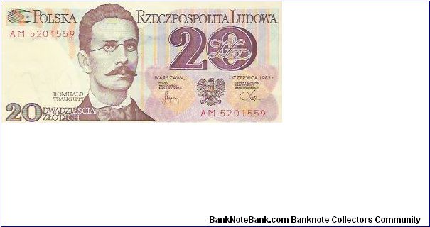 20 ZLOTYCH
AM5201559

P # 149 Banknote