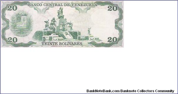 Banknote from Venezuela year 1979