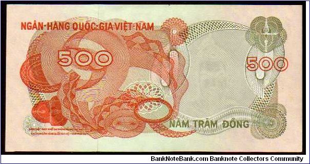 Banknote from Vietnam year 1970