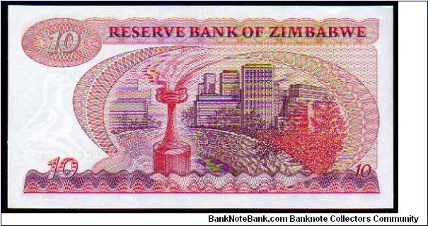 Banknote from Zimbabwe year 1983