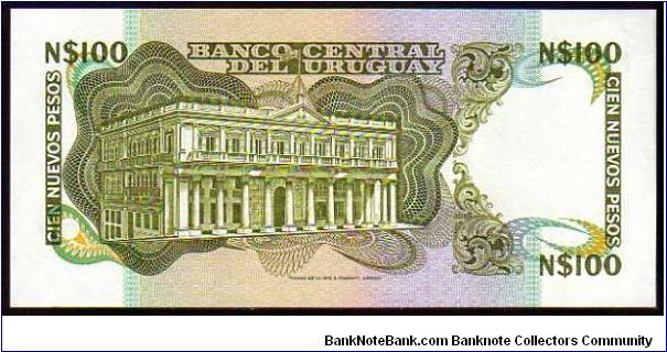Banknote from Uruguay year 1987