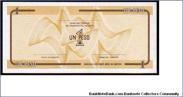 Banknote from Cuba year 1985