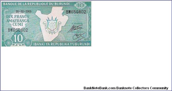 10 FRANCS
BW650802

P # 33E Banknote