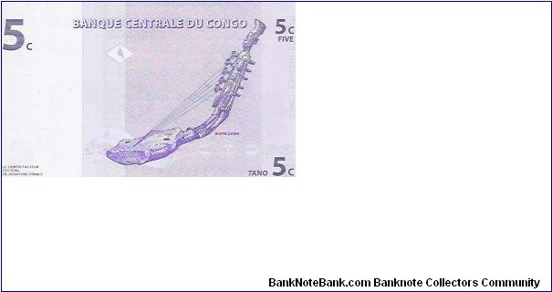 Banknote from Congo year 1997