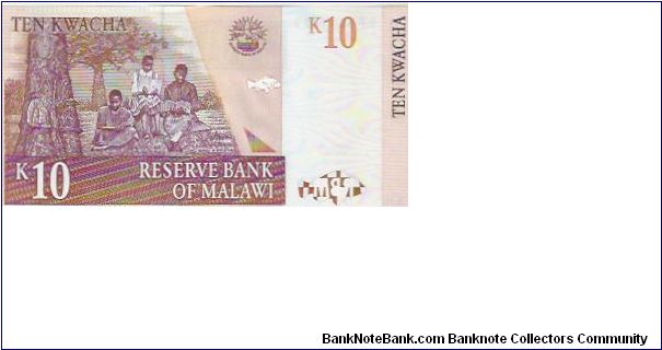 Banknote from Malawi year 1989