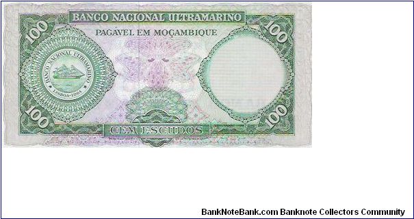 Banknote from Mozambique year 1961