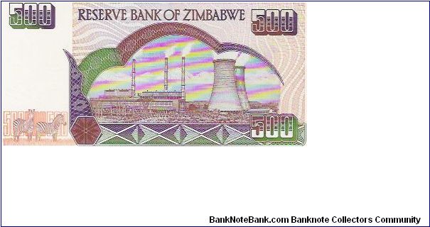 Banknote from Zimbabwe year 2004