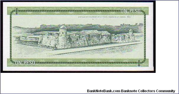 Banknote from Cuba year 1985