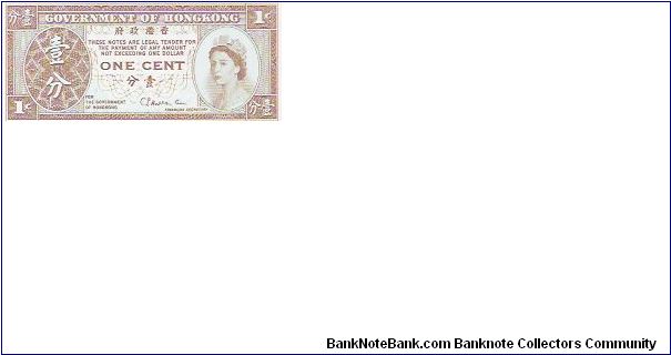 1 CENT

P # 325B Banknote