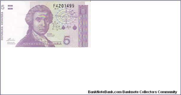 5 DINARA
F4201499

P # 17 Banknote