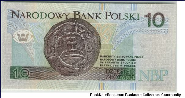 Banknote from Poland year 1994