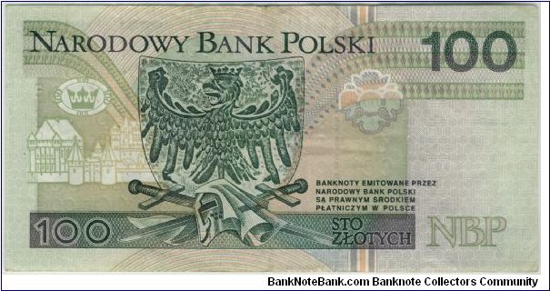 Banknote from Poland year 1994