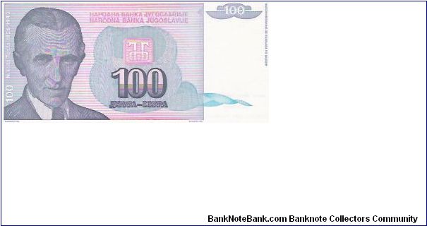 100 DINARA

P # 139 Banknote