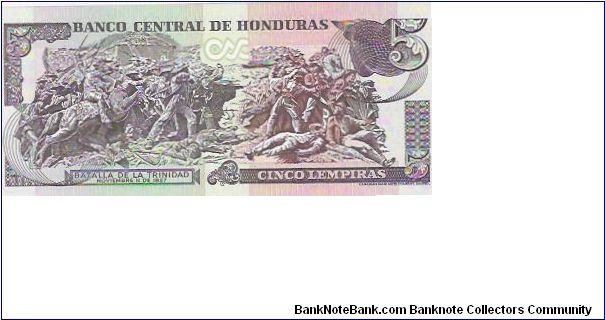 Banknote from Honduras year 2004