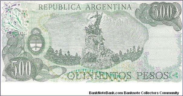 Banknote from Argentina year 1977