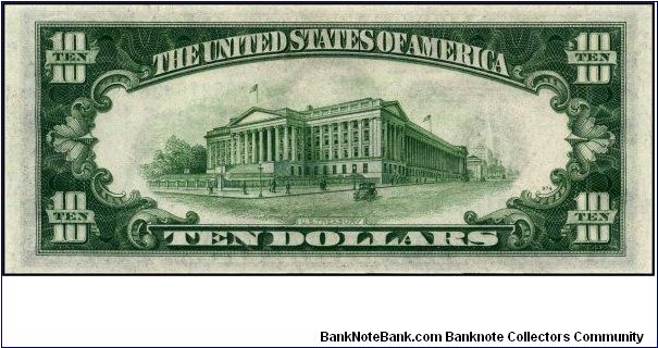 Banknote from USA year 1934