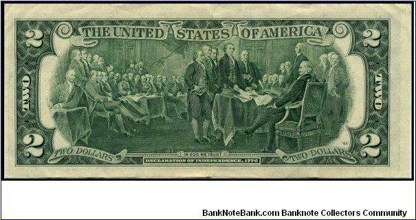 Banknote from USA year 1976