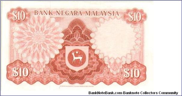 Banknote from Malaysia year 1976