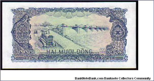 Banknote from Vietnam year 1976