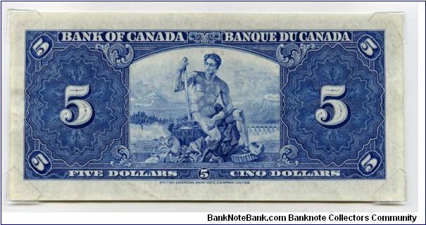 Banknote from Canada year 1937