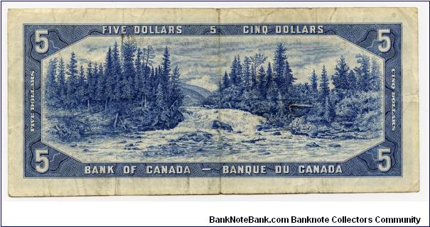 Banknote from Canada year 1954