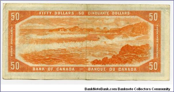 Banknote from Canada year 1954