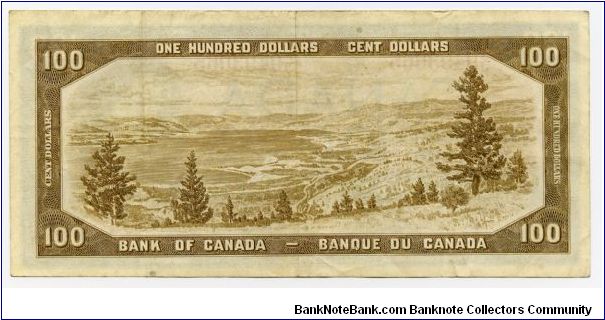 Banknote from Canada year 1954