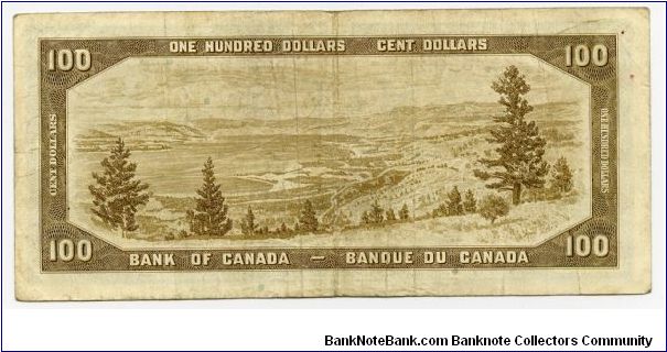 Banknote from Canada year 1954