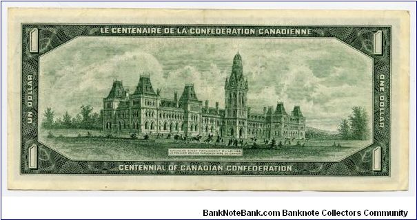 Banknote from Canada year 1967