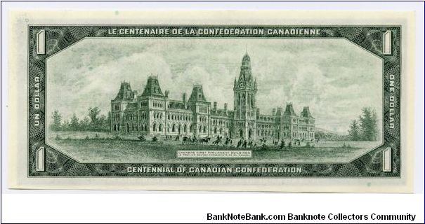 Banknote from Canada year 1967