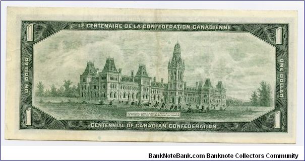 Banknote from Canada year 1967