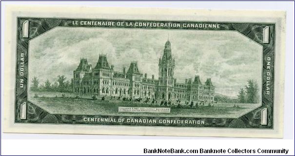 Banknote from Canada year 1967