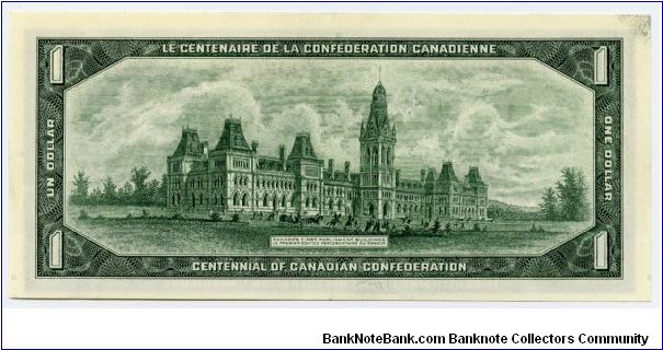 Banknote from Canada year 1967