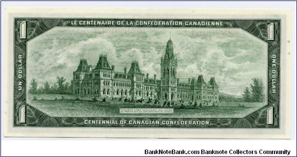 Banknote from Canada year 1967