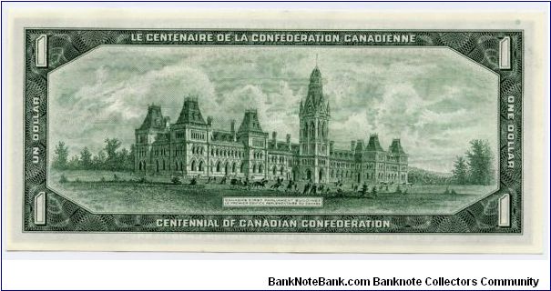 Banknote from Canada year 1967