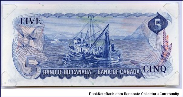 Banknote from Canada year 1972