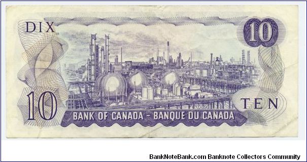 Banknote from Canada year 1971