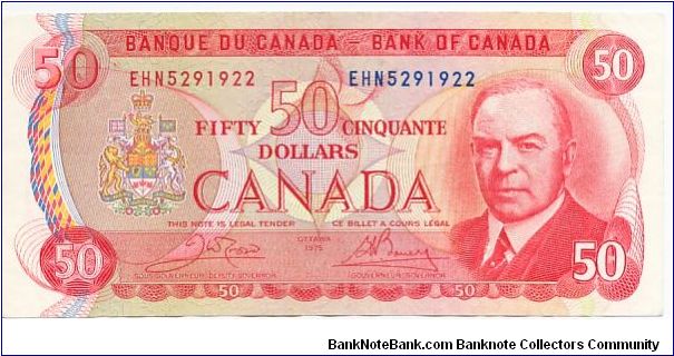 The reverse on this note, the RCMP Musical Ride, is my favorite scene of all Canadian currency. Banknote