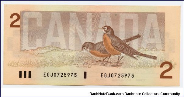 Banknote from Canada year 1986