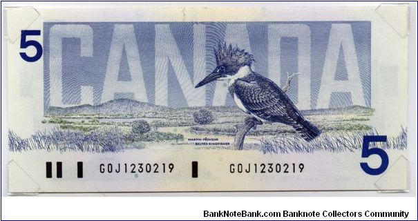 Banknote from Canada year 1986