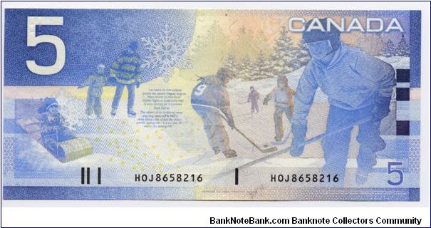 Banknote from Canada year 2002